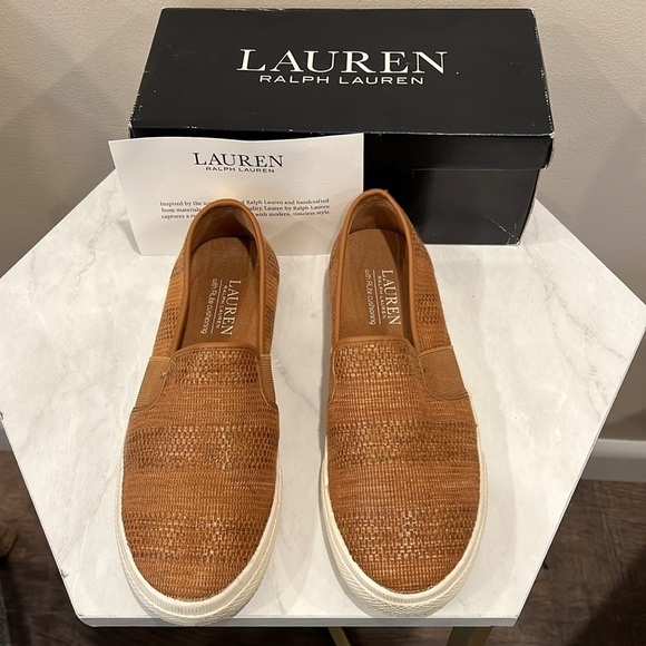 🔥Ralph Lauren women's Brown Slip-On Shoes🔥 - Picture 2 of 5